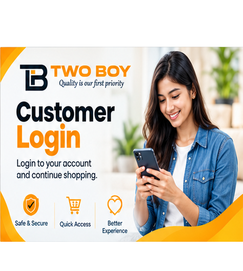 Customer Login Page Image