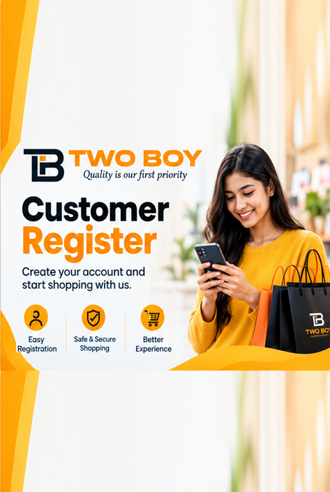 Customer Register Page Image